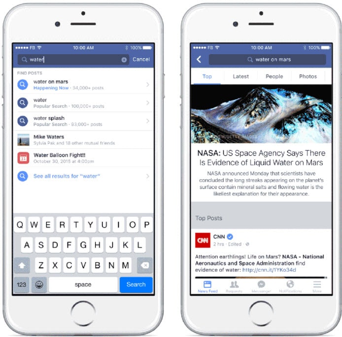 Facebook's Search FYI makes all public user posts available