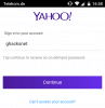 yahoo password less sign in