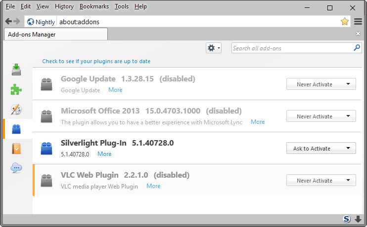 silverlight plugin