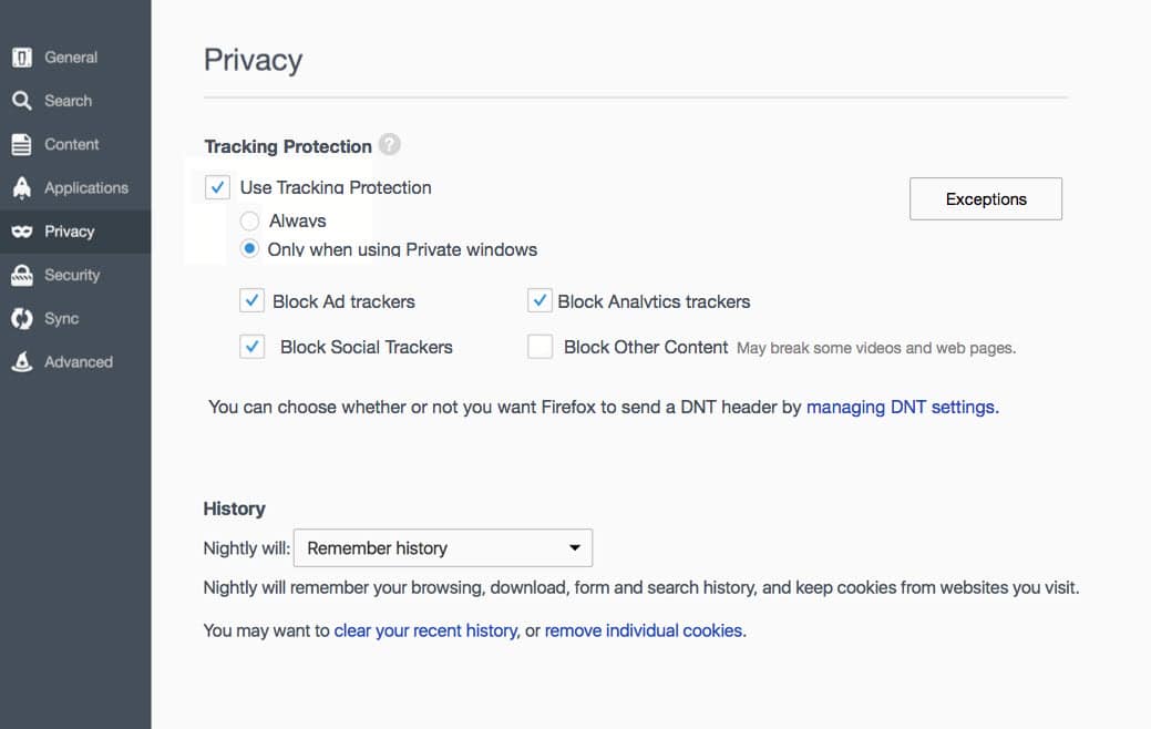 Firefox's Tracking Protection feature gets a boost soon