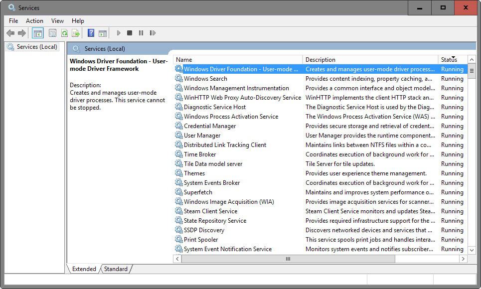 alljoyn router service windows server 2016