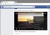 facebook flash video