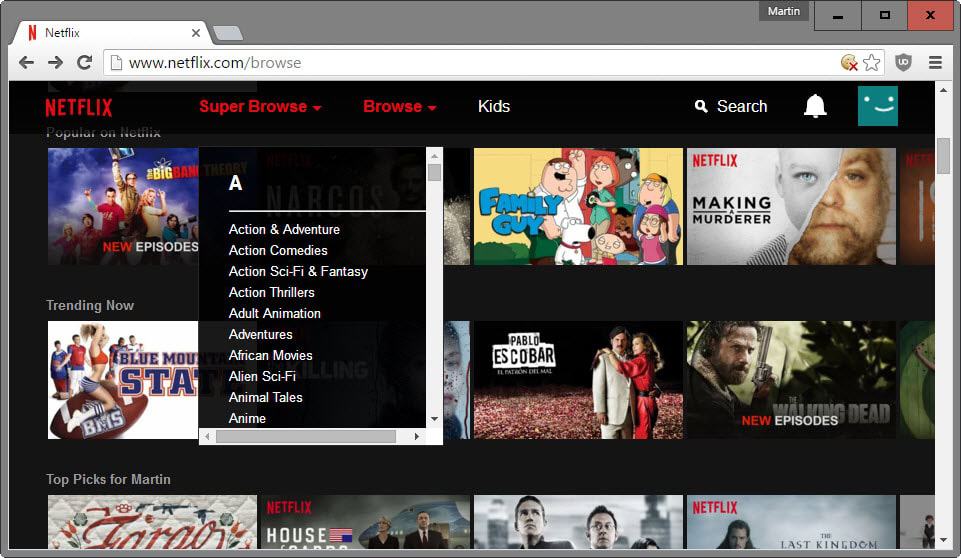 netflix hidden categories