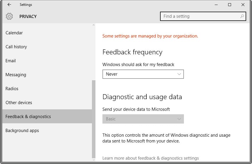 windows 10 telemetry