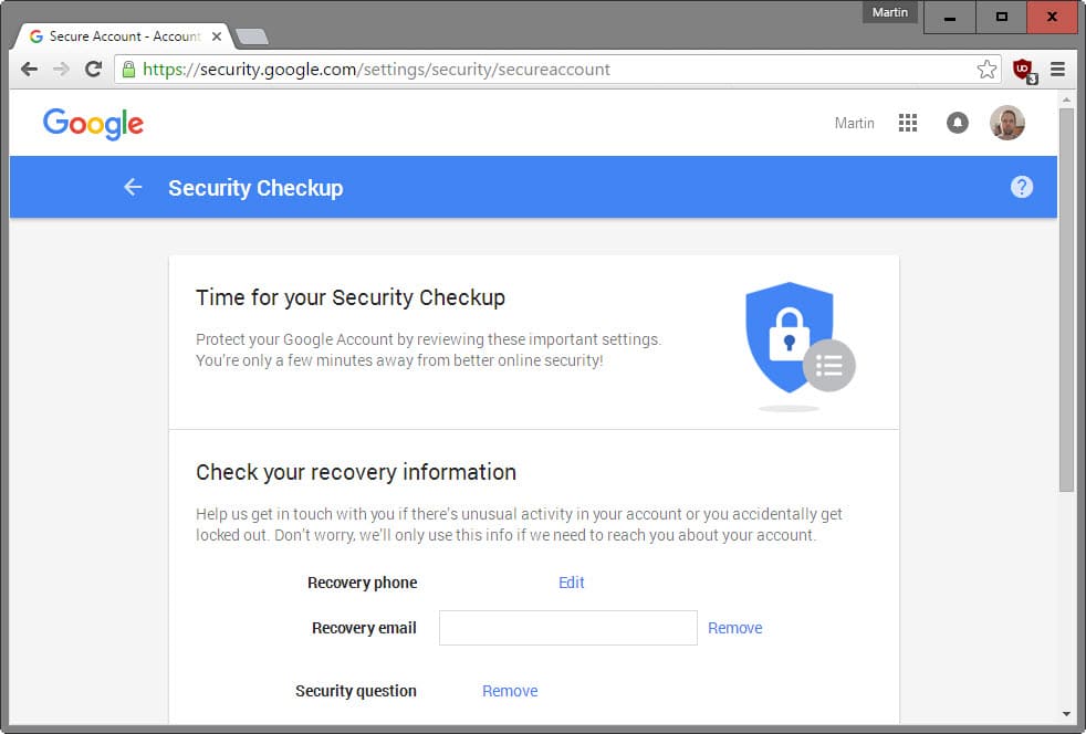 google security