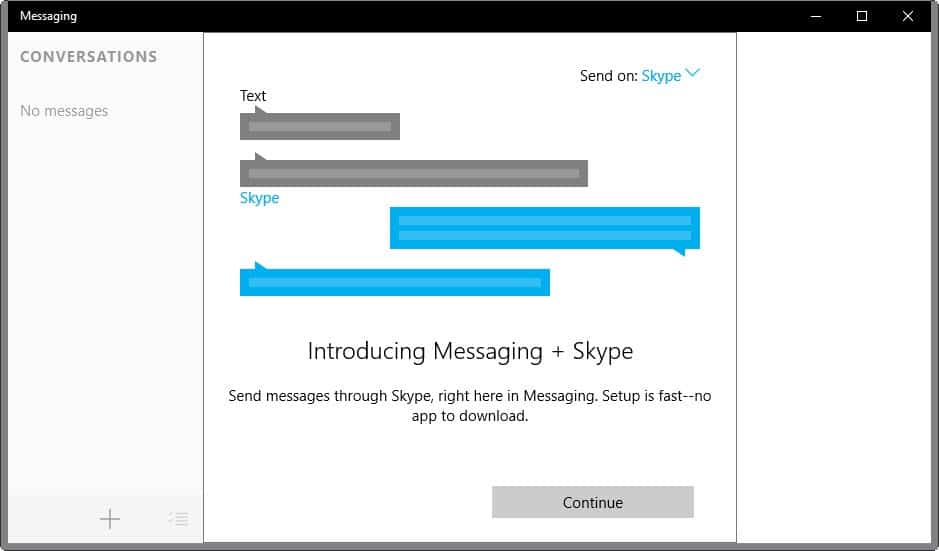 messaging+skype