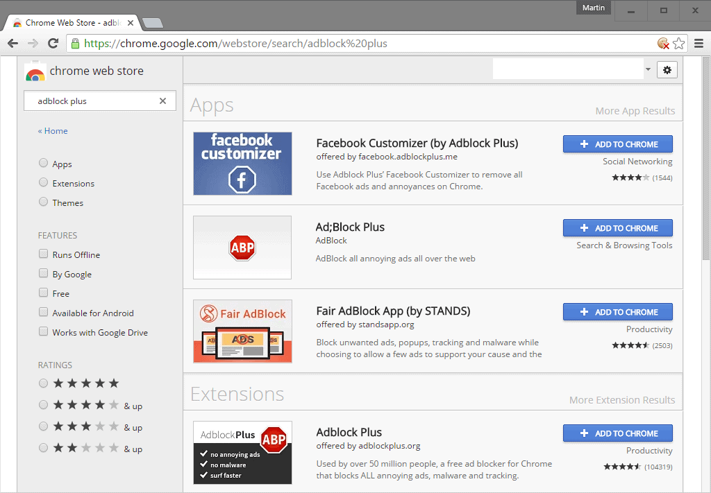 How to avoid fake Chrome extensions or apps