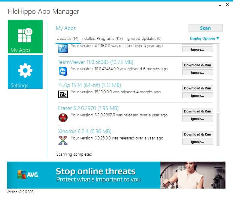 filehippo app manager