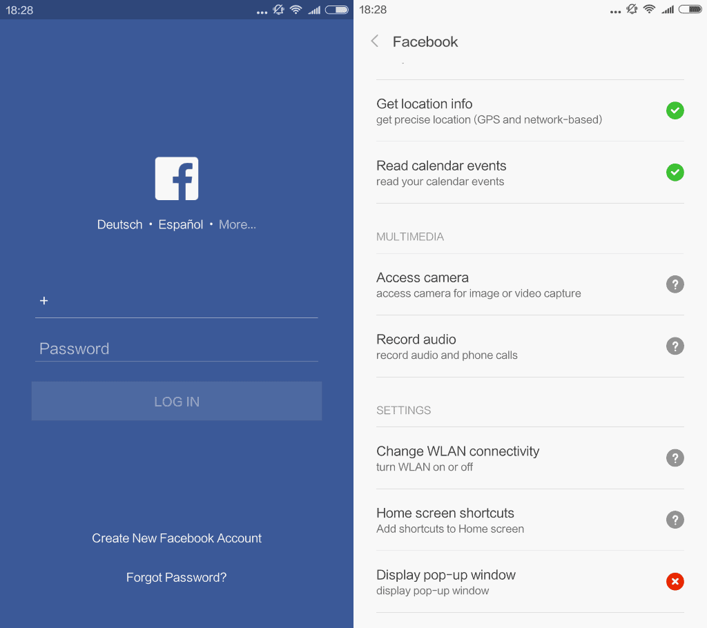 facebook record audio