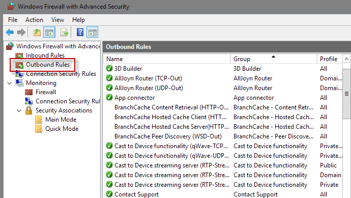 linux firewalld outbound rules