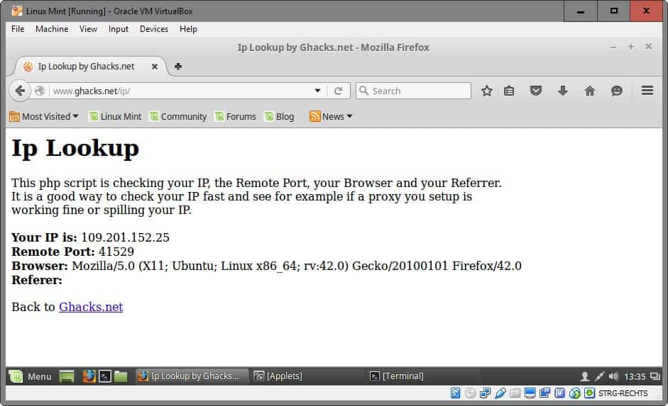 SOCKS Proxy: Has anyone tried it before - Linux Mint Forums