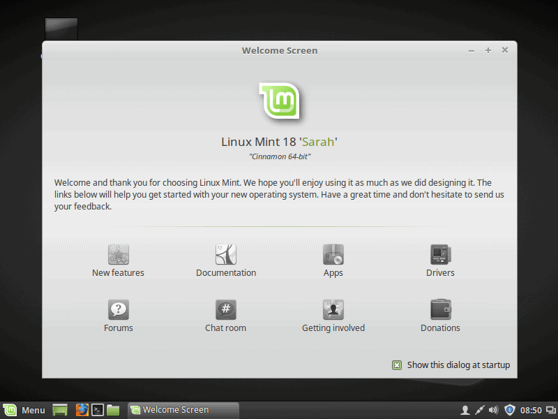 Linux Mint 18 Final First Look