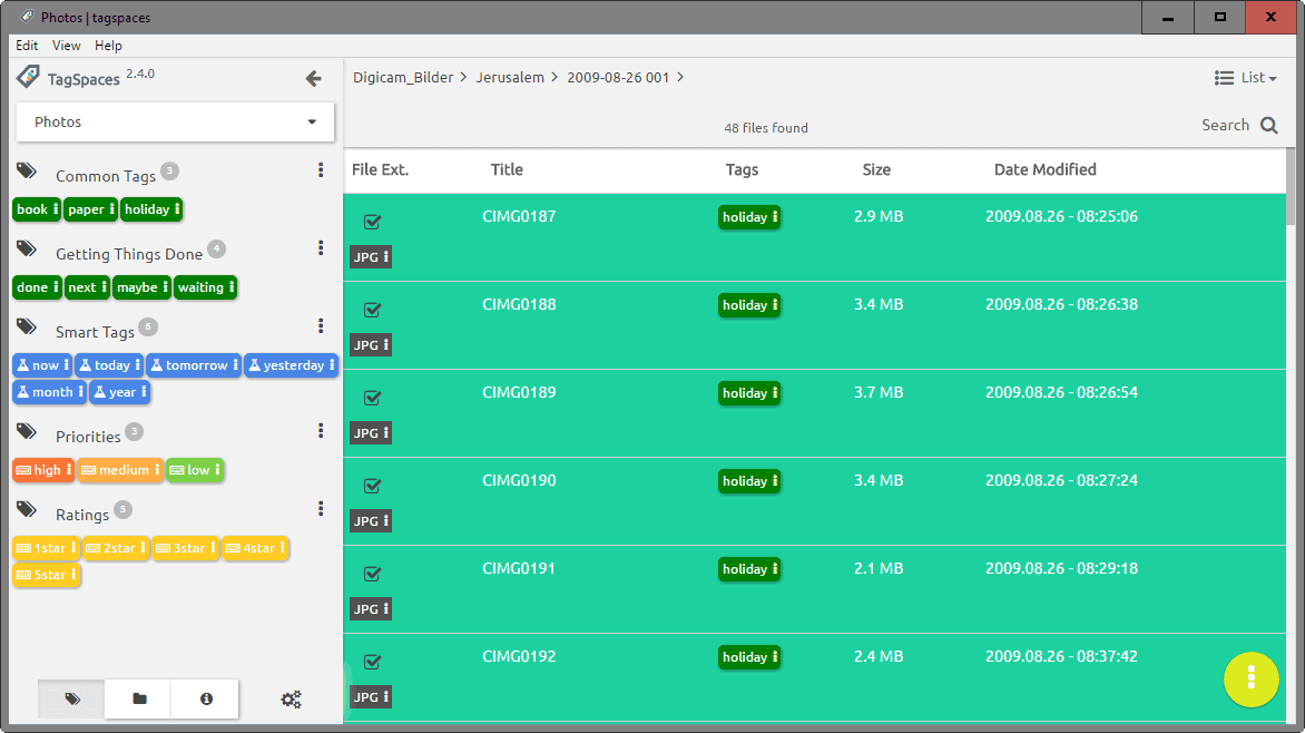 tagspaces import tags file tagspaces import tags file