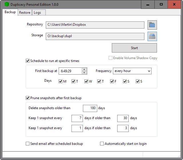 duplicacy upgrading duplicacy upgrading