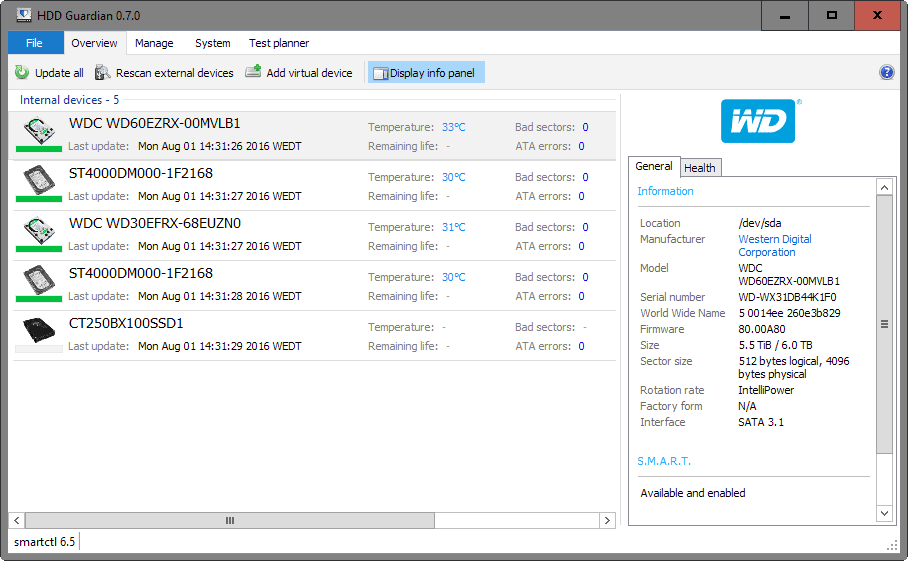 hdd guardian