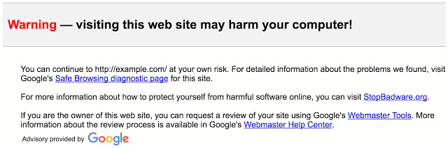 unsafe links gmail