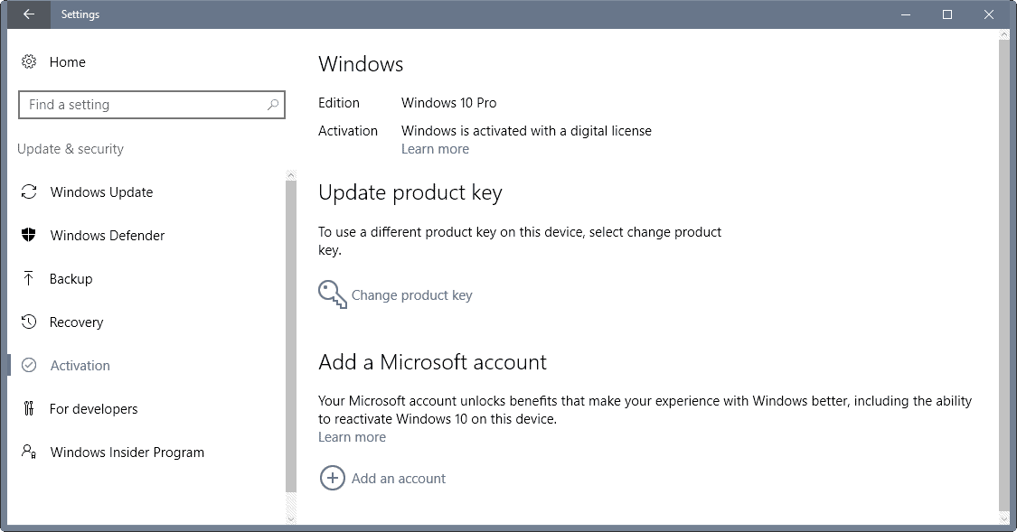 windows 10 add a microsoft account