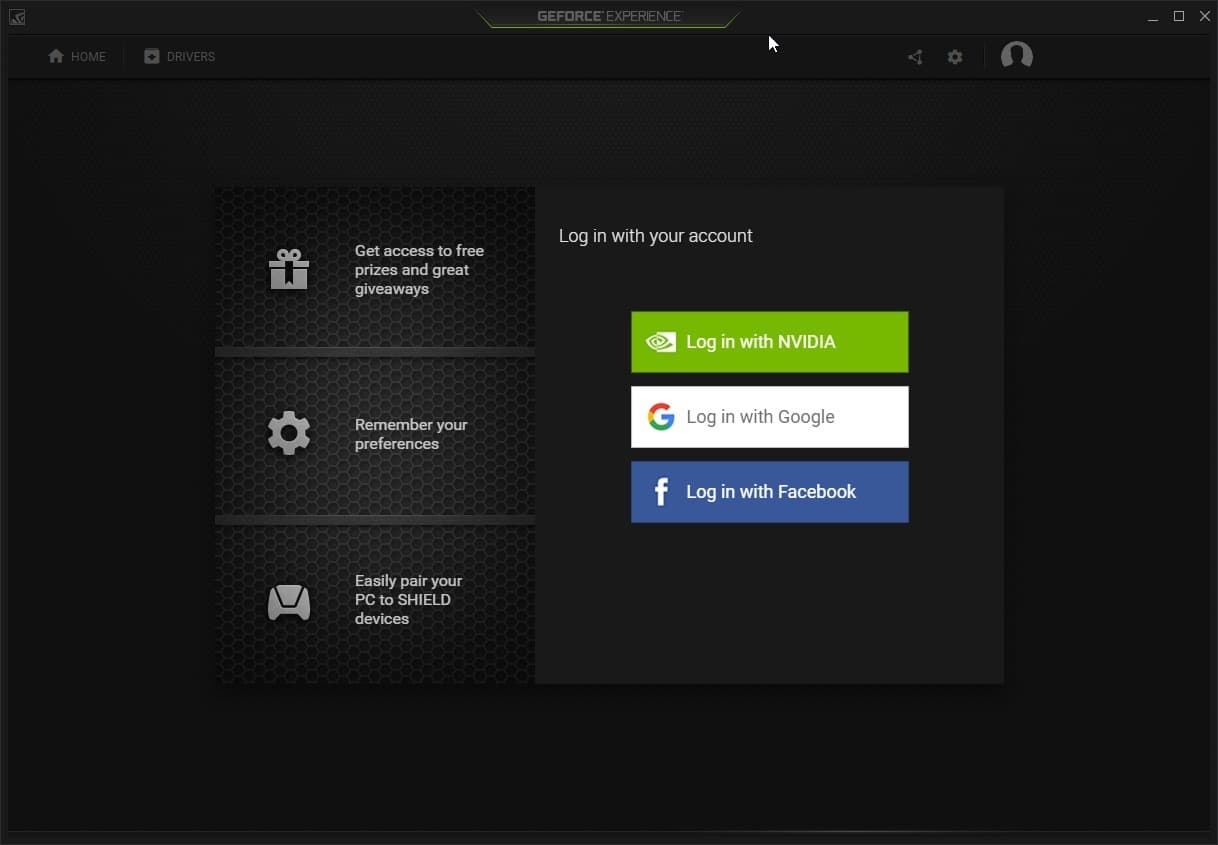 geforce experience mandatory registration