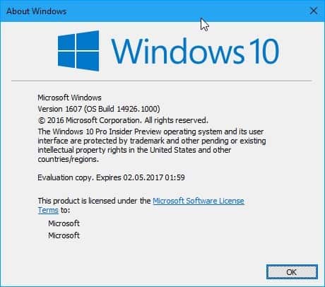 Windows 10 Ablauf