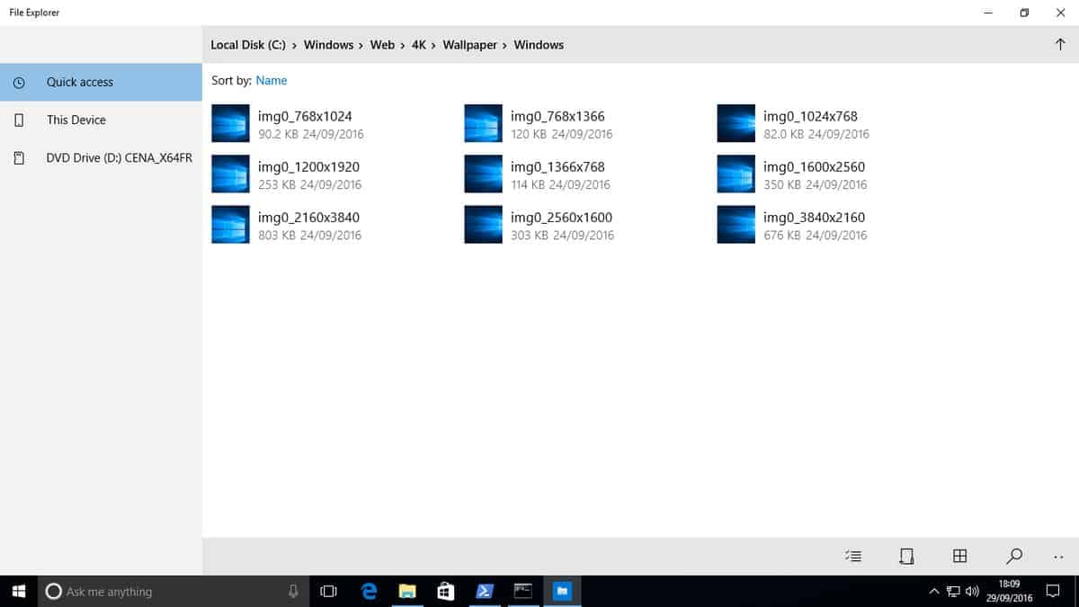 windows 10 explorer app