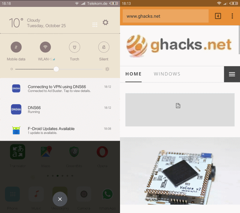 Dns66 sales play store