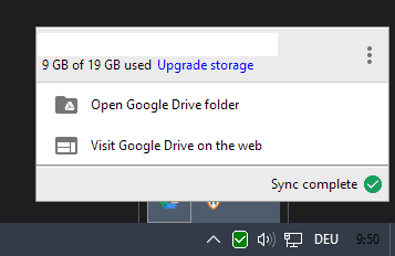 Google Drive end of support for Windows XP and Vista