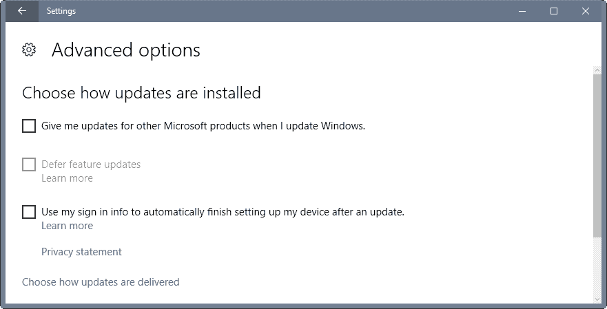 windows update