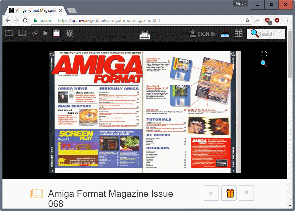 Magazines archives. Архив интернета.