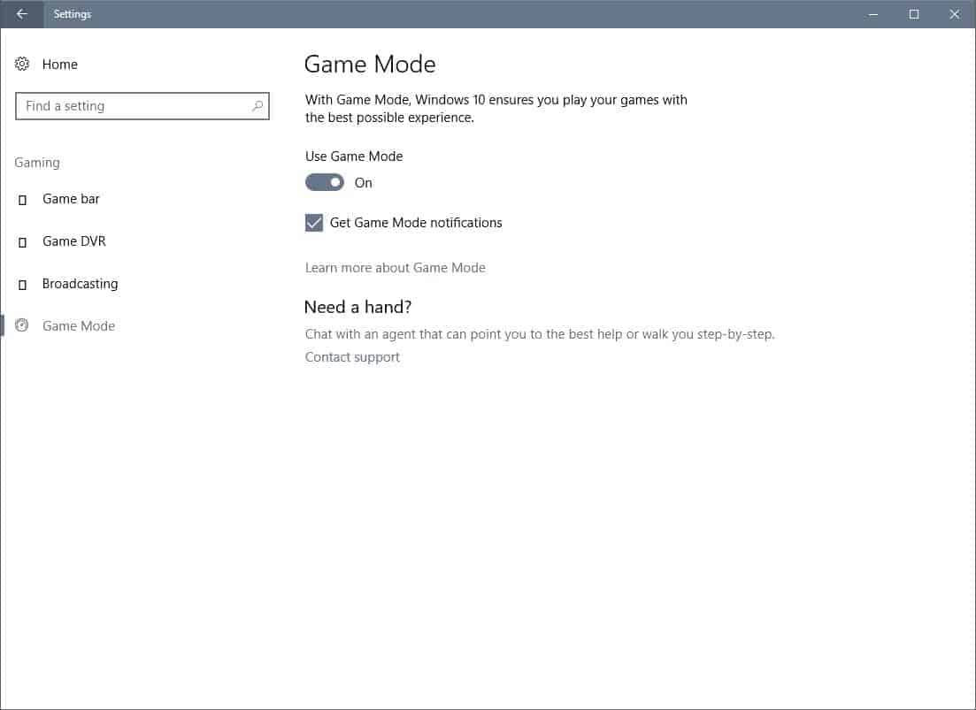 How “Game Mode” will make games run better on Windows