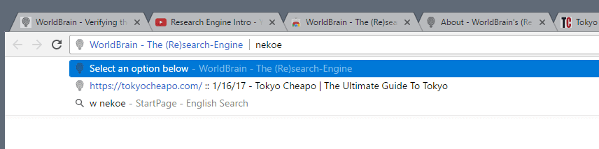 worldbrain chrome