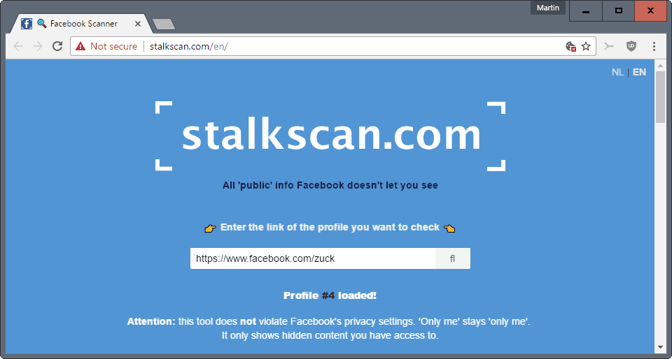 stalkscan