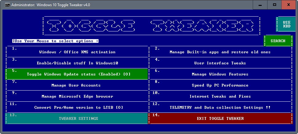 win 10 toggle tweaker