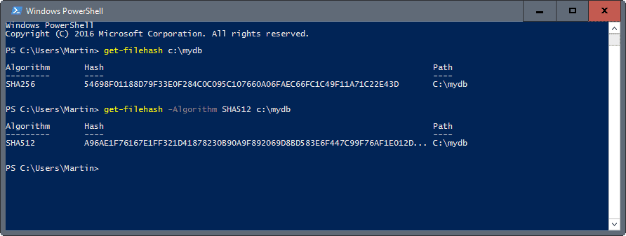 Windows Default Key Generation Algorithm Calg Md5