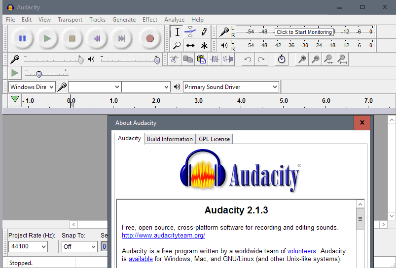 Download audacity for windows xp