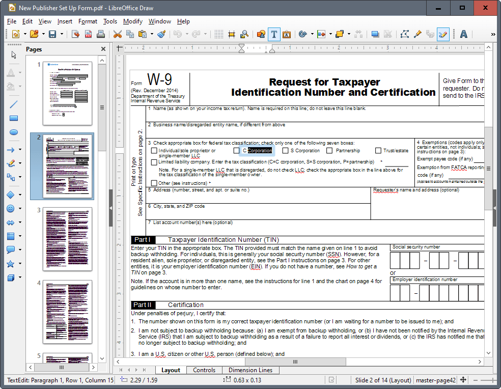 edit pdf text