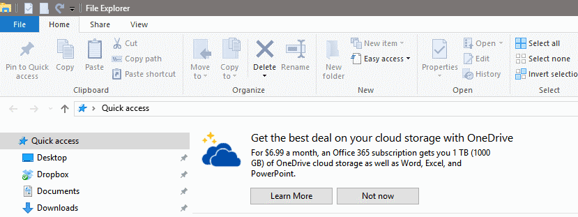 file explorer ads