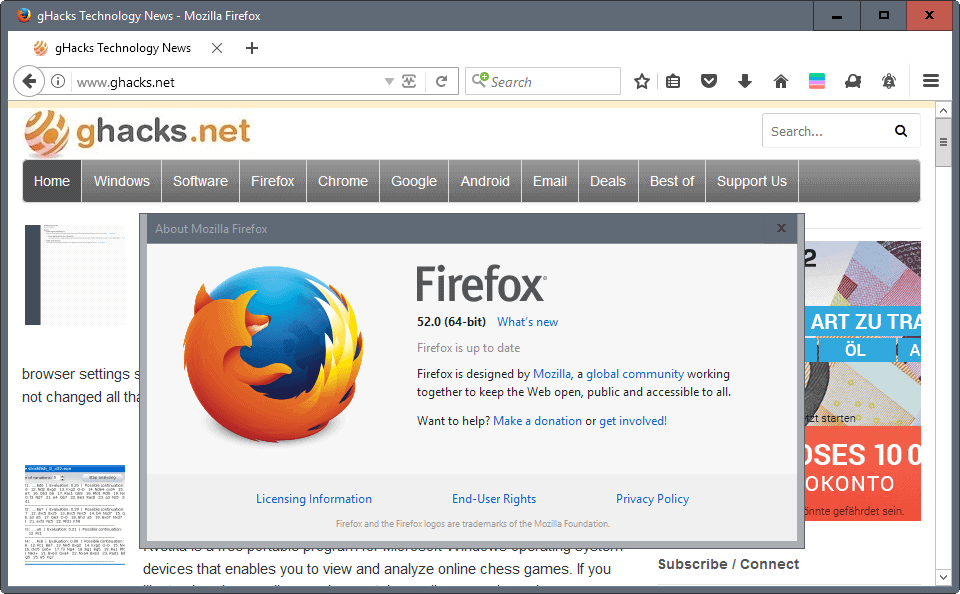 enable java in firefox 52