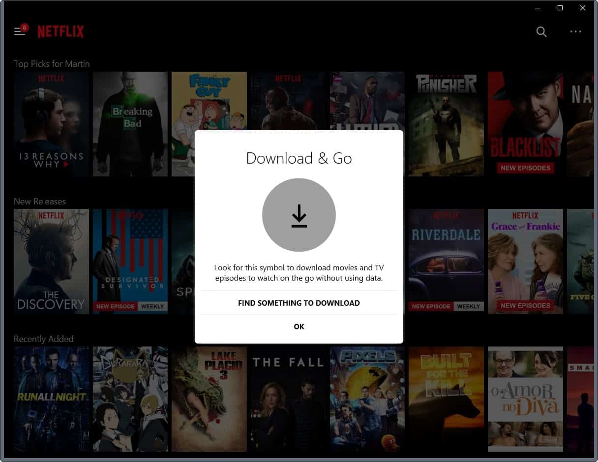 download netflix windows 10