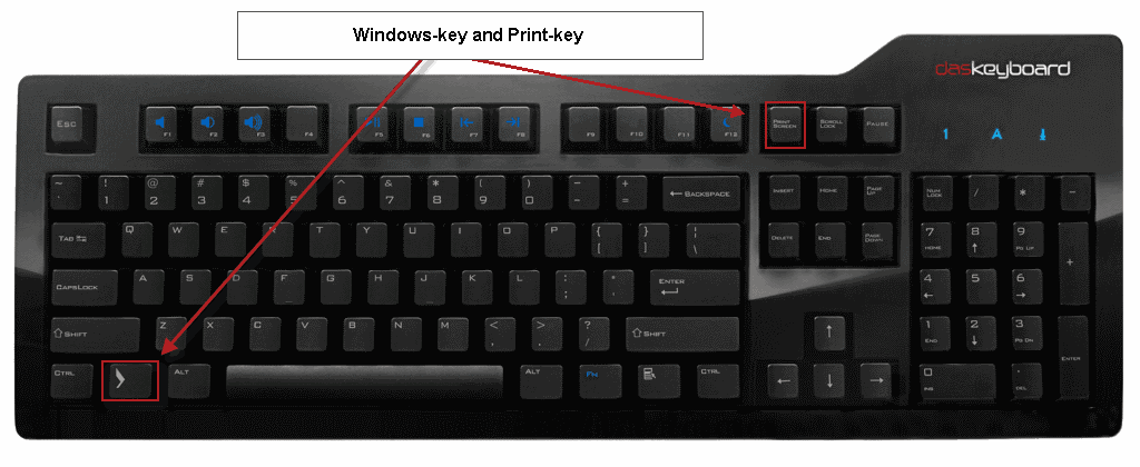 Take a screenshot windows 10 keyboard shortcut