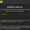 ghacks user js