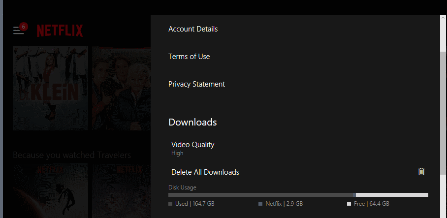 netflix downloads quality