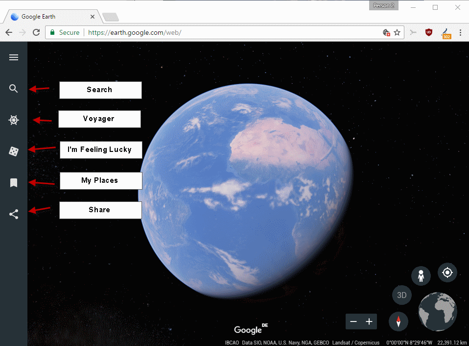 Google Makes The New Google Earth Chrome Exclusive Ghacks Tech News