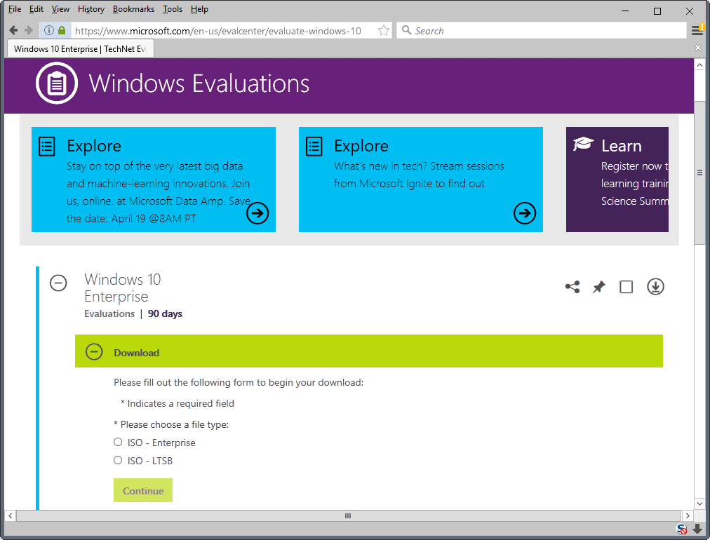 windows ltsb iso