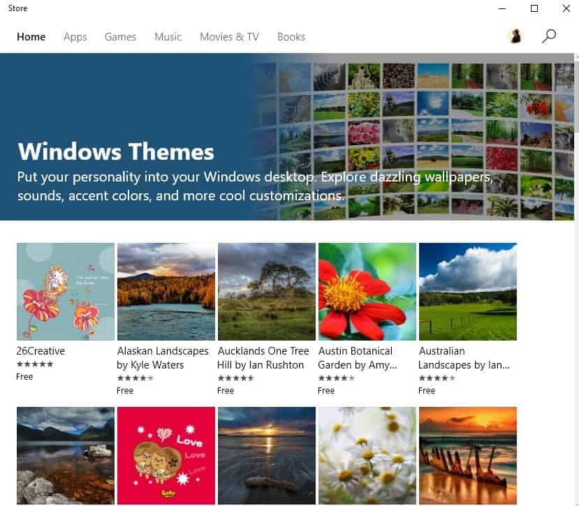 windows themes