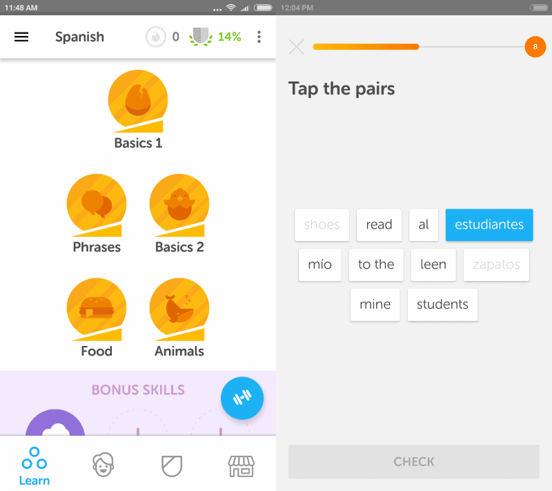 duolingo pronounce