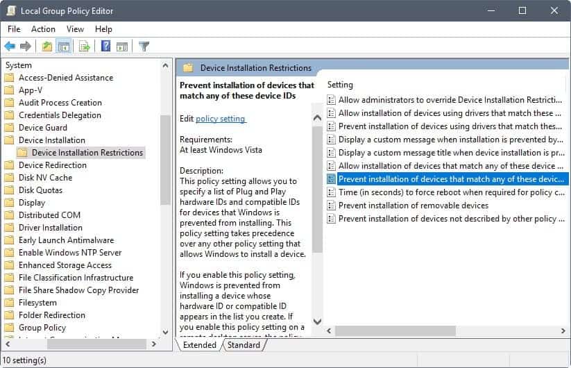 logtech usb mass storage device driver update