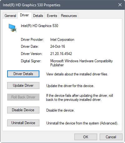 driver update popup