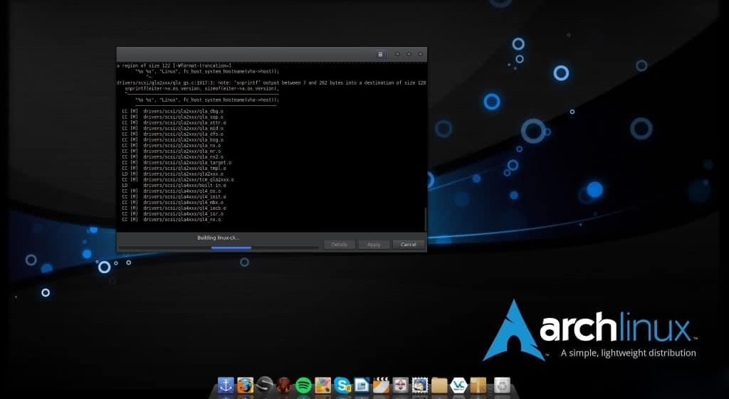 Install Pamac in Arch Linux for a GUI like Manjaro