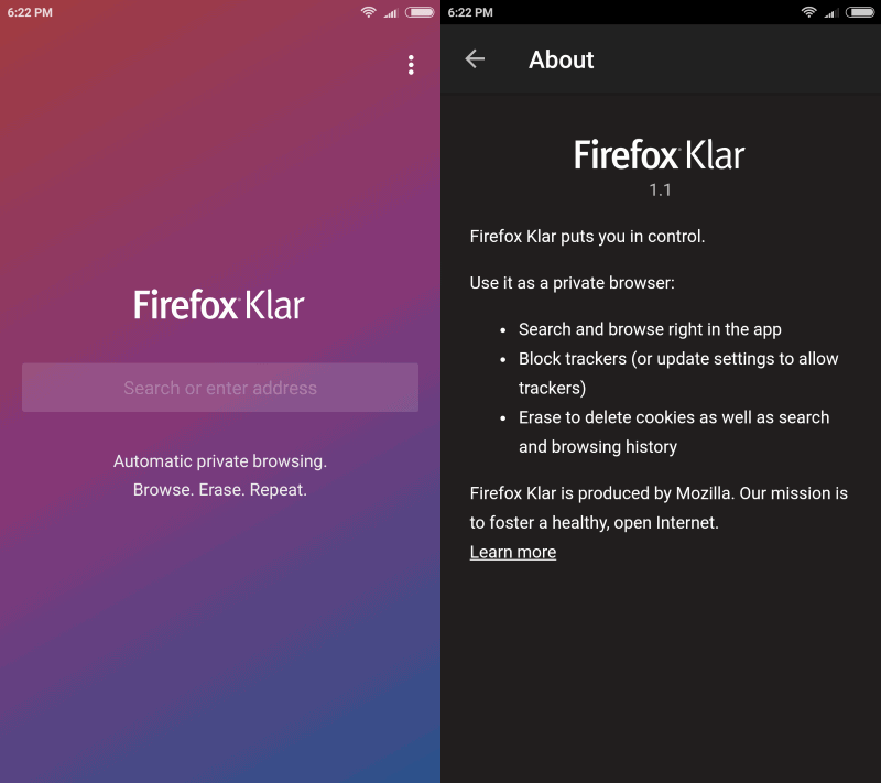 firefox focus 1.1