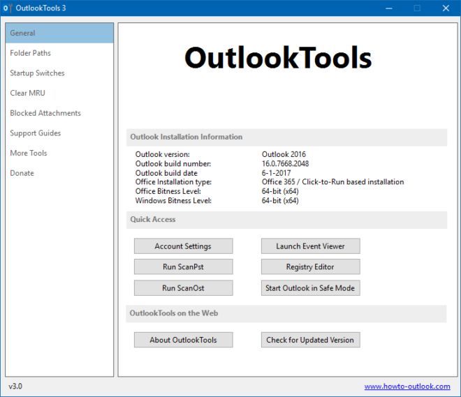 outlook tools 3